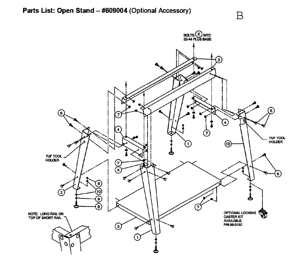 Fig-2 Diagram and Parts List for 649003K  Jet Sander Grinder