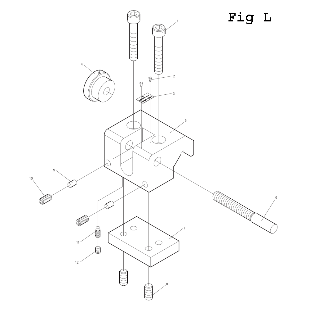 Fig-20 Diagram and Parts List for EGH-1880 892606 Jet Lathe