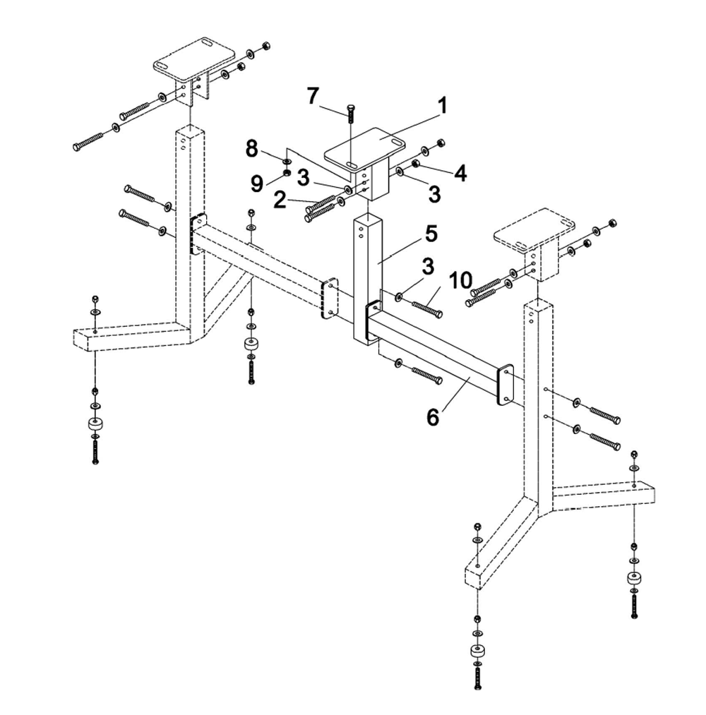 Page 1 Diagram and Parts List for 708379  Jet Lathe