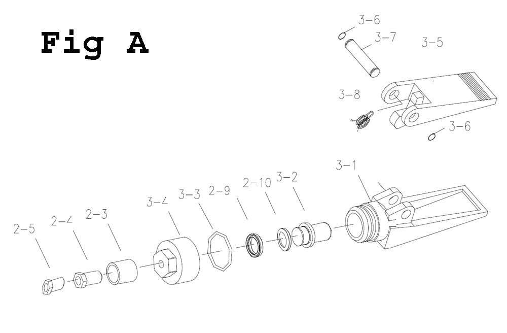 Fig-1 Diagram and Parts List for BRK-10T 680110 Jet Miscellaneous