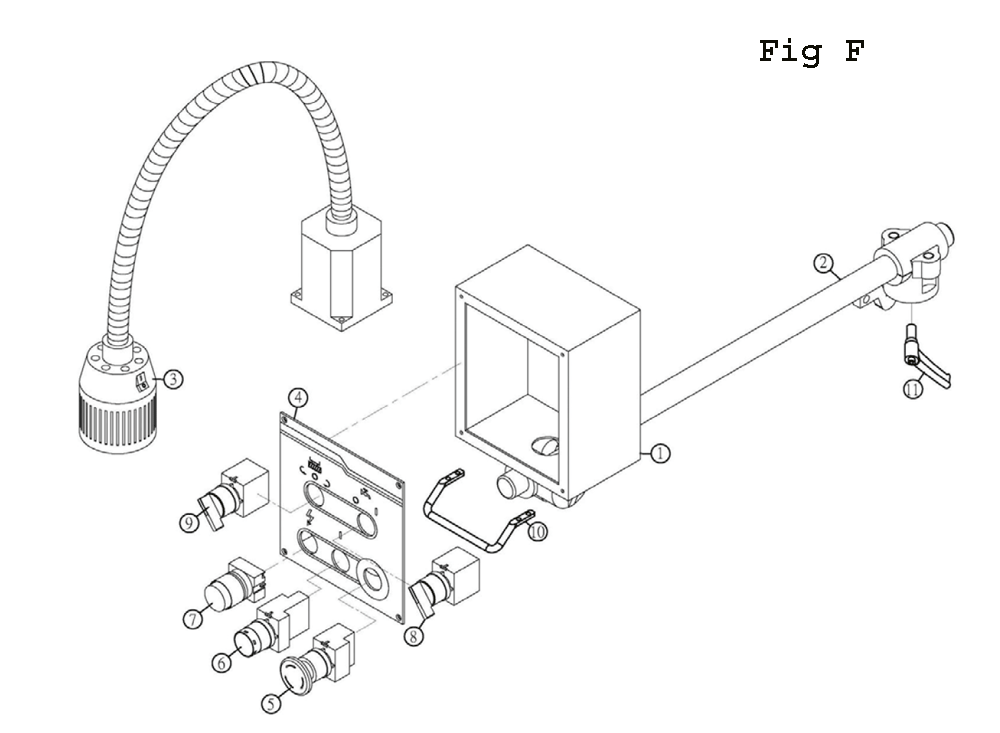 Fig-6 Diagram and Parts List for ETM-949EVS  Jet Mill