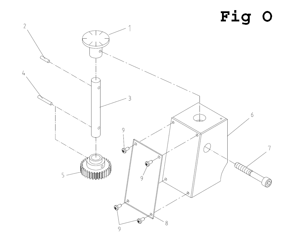 Fig-15 Diagram and Parts List for GH-1340W-1 321126 Jet Lathe
