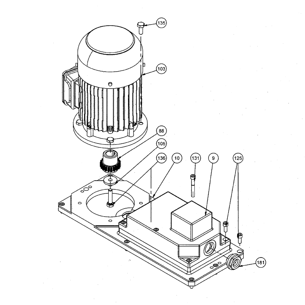 Fig-6 Diagram and Parts List for J-2350 354052 Jet Drill Press
