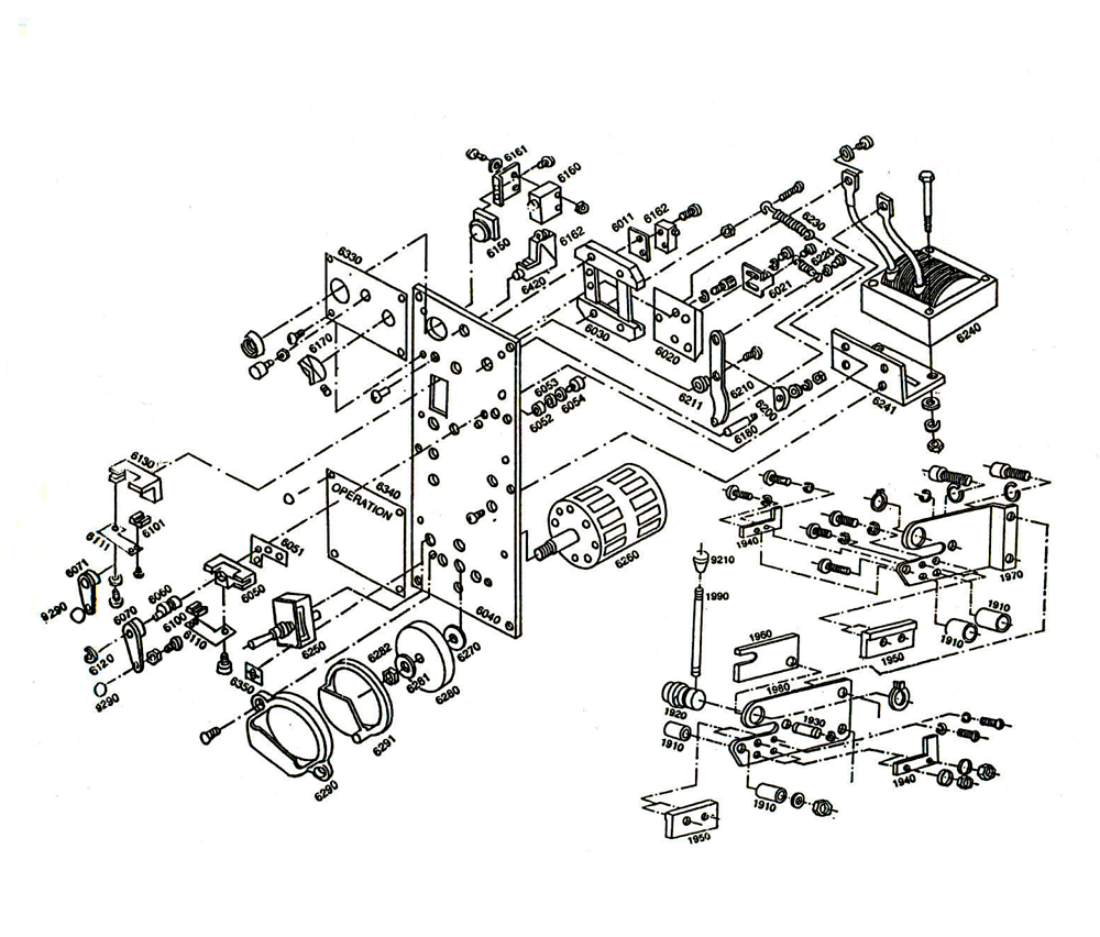 Fig-1 Diagram and Parts List for 414482  Jet Table Saw