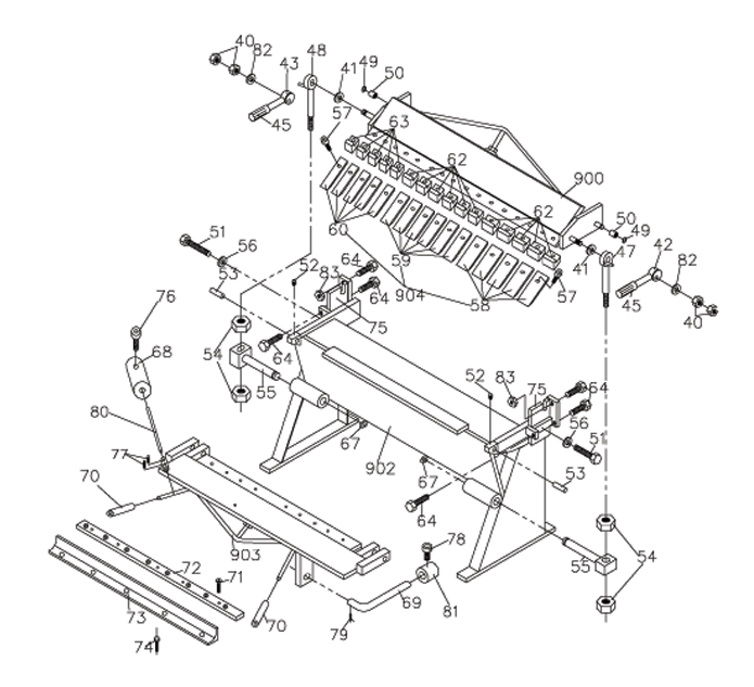 Page 1 Diagram and Parts List for 752122  Jet Brake & Press