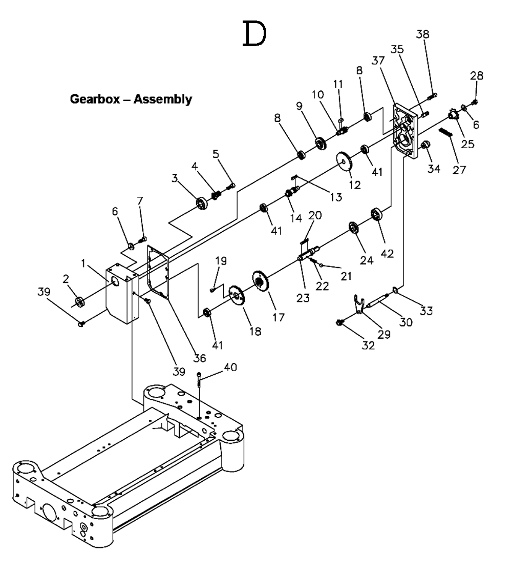 Fig-4 Diagram and Parts List for 708528  Jet Planer Jointer