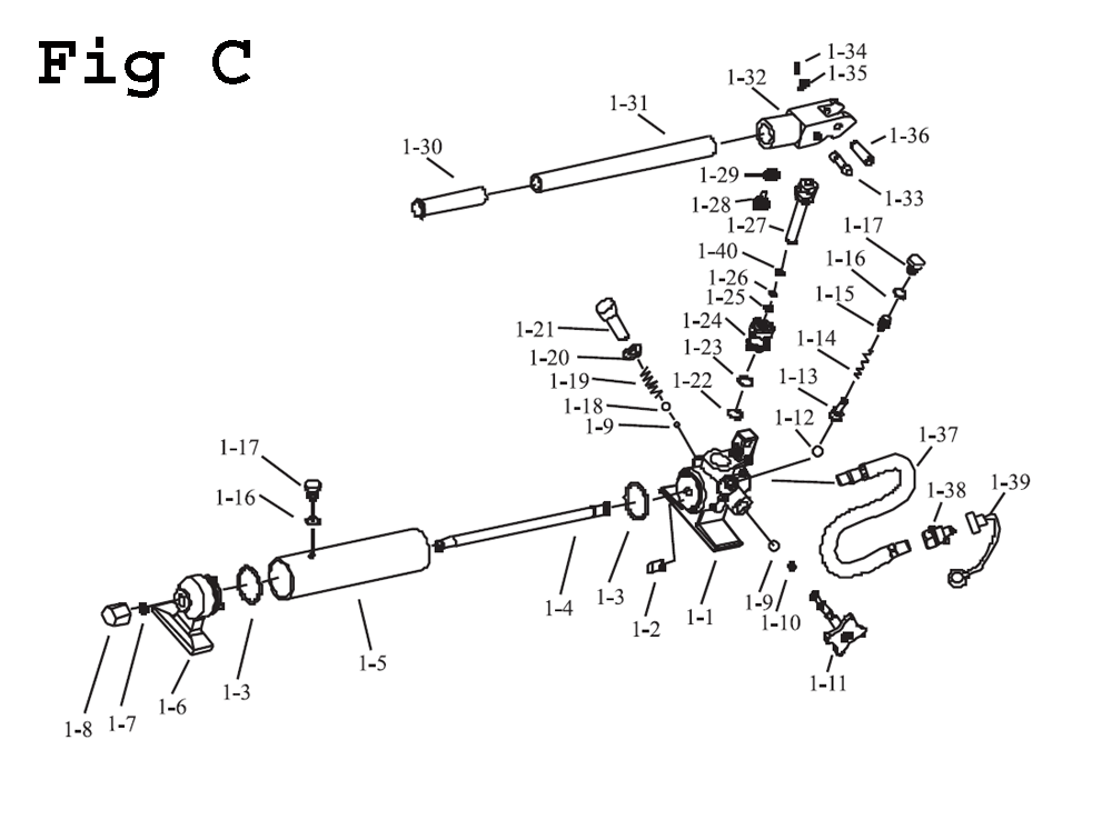 Fig-3 Diagram and Parts List for BRK-10T 680110 Jet Miscellaneous