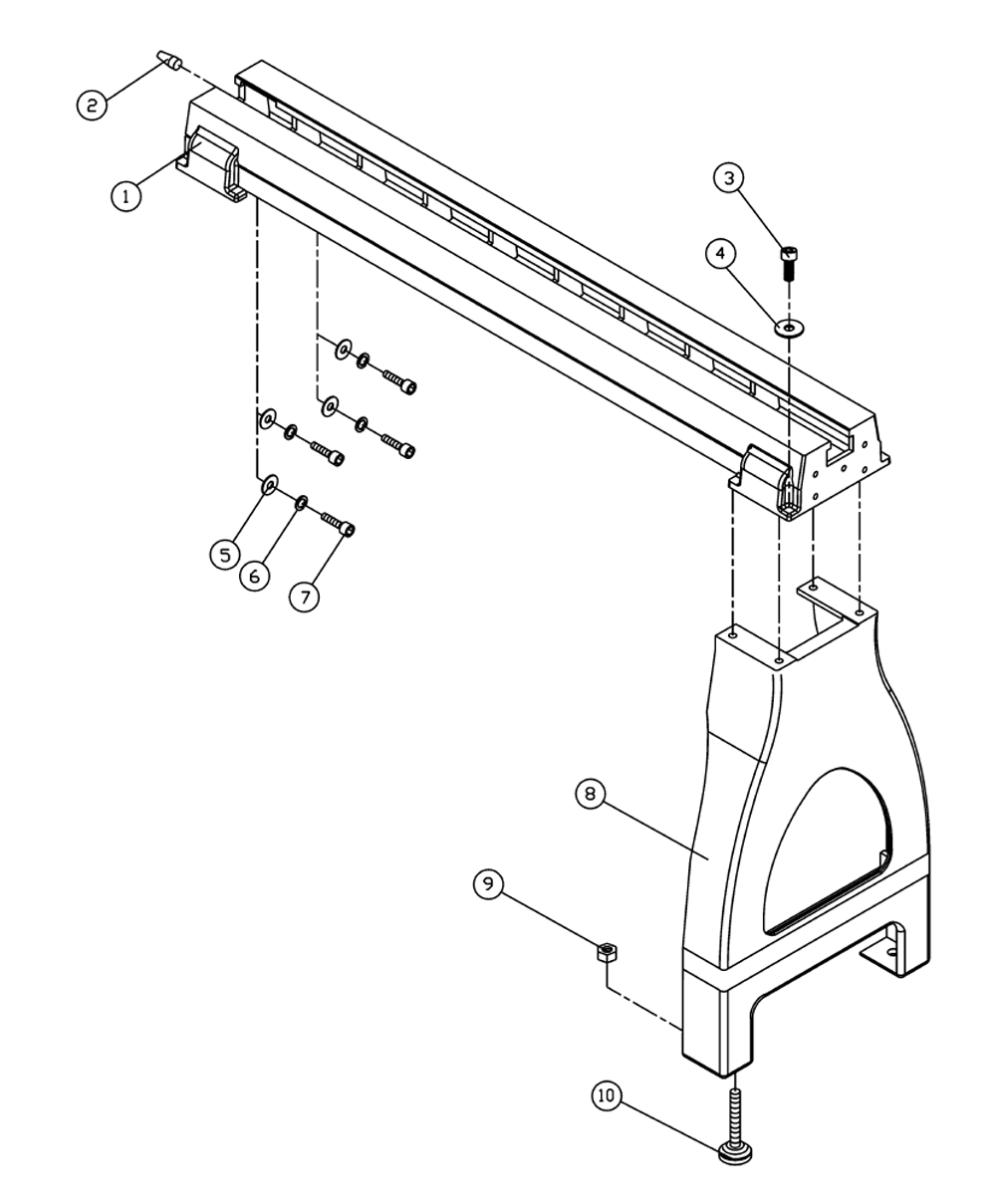 Page 1 Diagram and Parts List for 708347  Jet Lathe