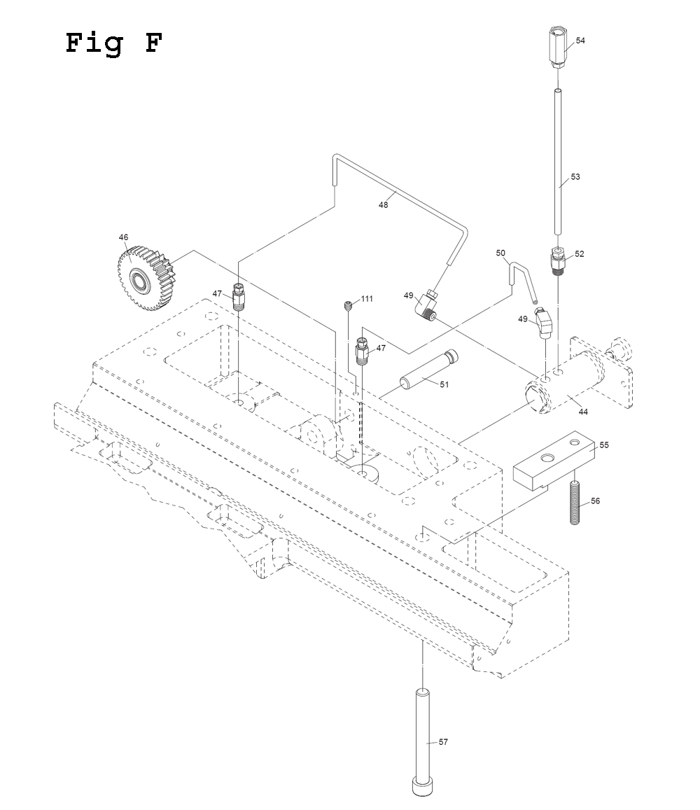 Fig-11 Diagram and Parts List for EGH-1880 892606 Jet Lathe