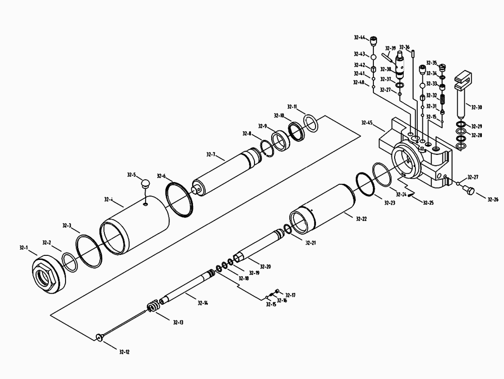 Fig-1 Diagram and Parts List for 454224  Jet Hand Truck & Dolly