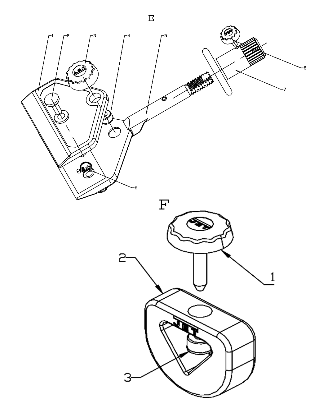 Fig-4 Diagram and Parts List for 708015  Jet Shaper