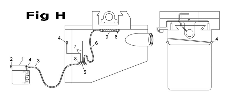 Fig-5 Diagram and Parts List for 698124  Jet Mill