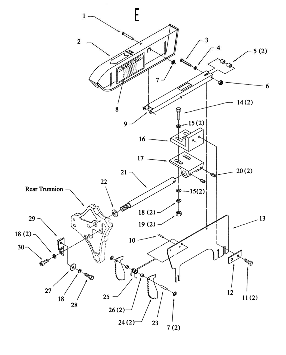 Fig-4 Diagram and Parts List for 708663PK  Jet Table Saw