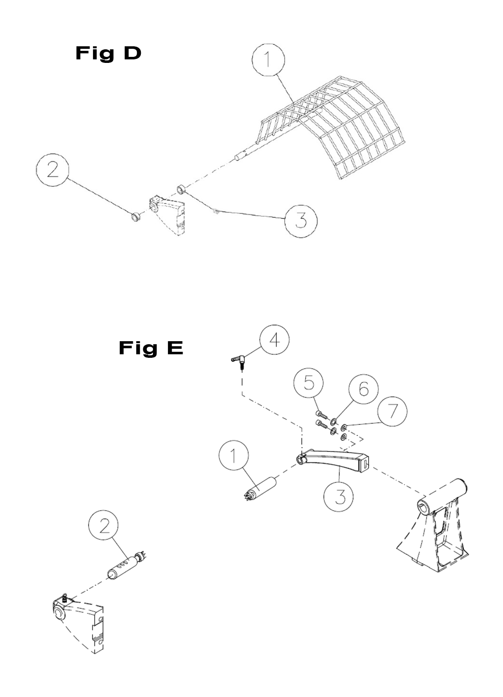 Fig-4 Diagram and Parts List for 719650  Jet Lathe