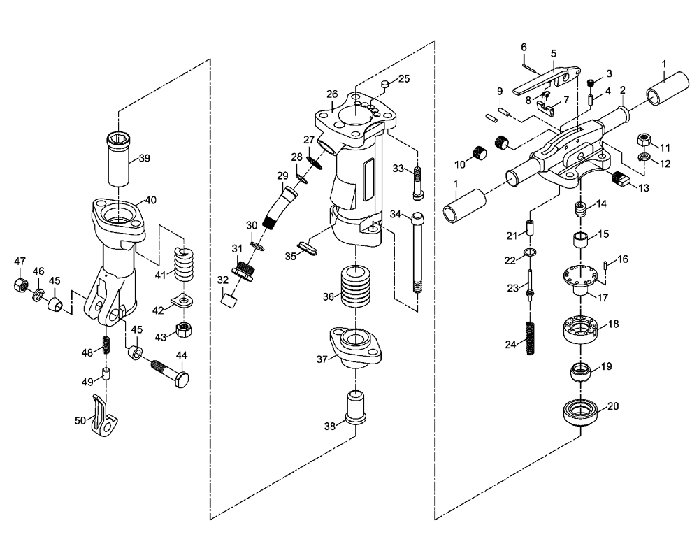 Page 1 Diagram and Parts List for 550077  Jet Brake & Press