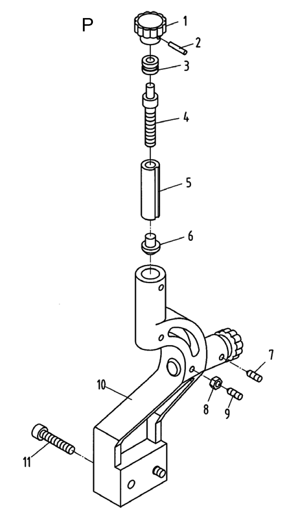 Fig-16 Diagram and Parts List for 321125  Jet Lathe