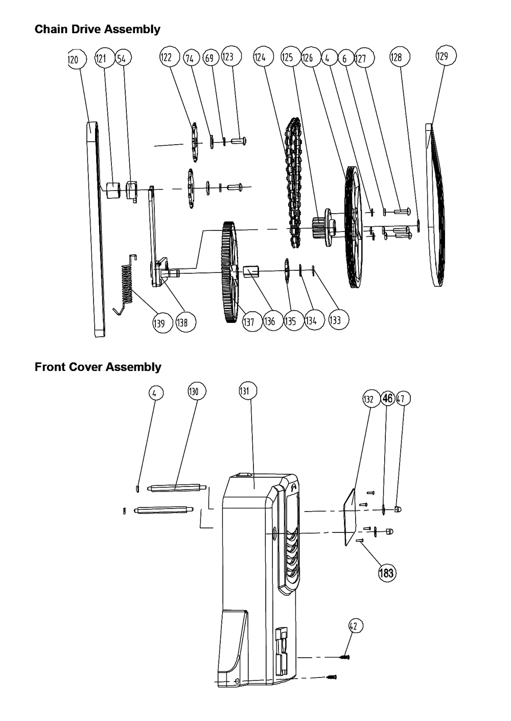 Fig-3 Diagram and Parts List for 707400  Jet Planer Jointer