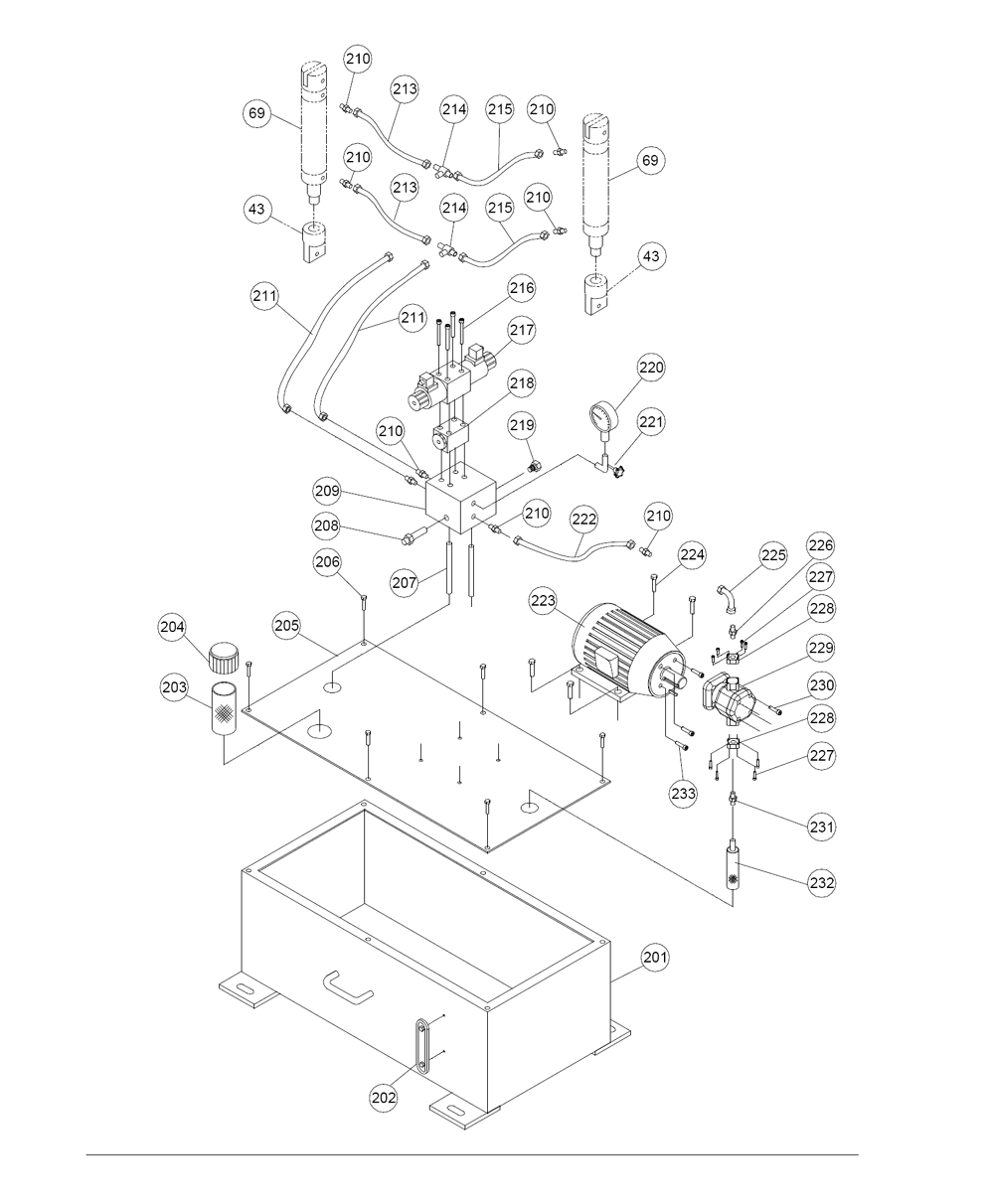 Fig-2 Diagram and Parts List for HS-1452 756205 Jet Nibbler & Shears
