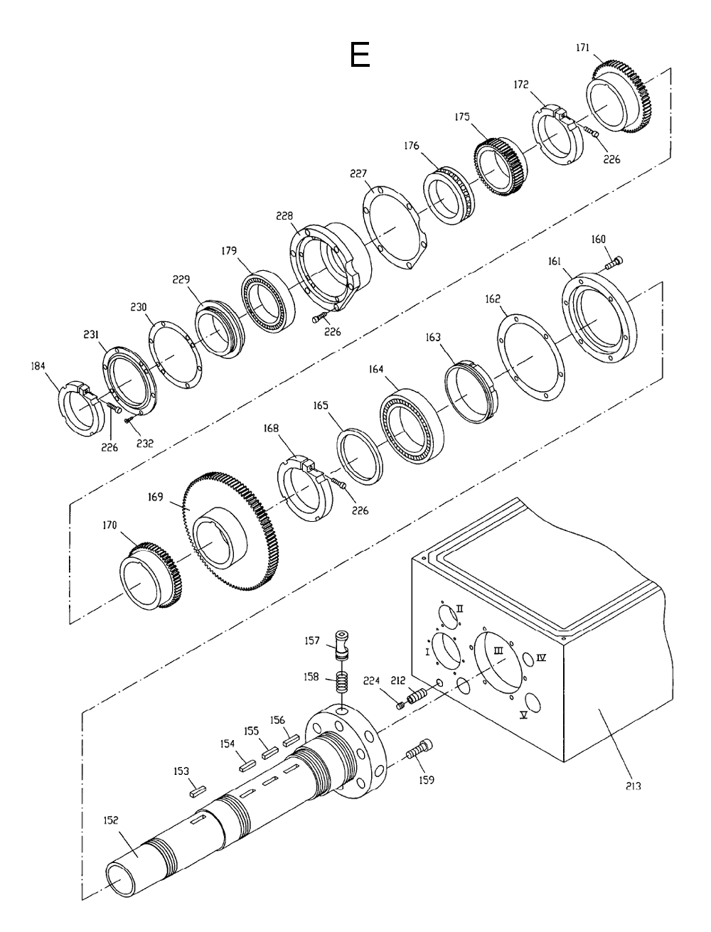 Fig-5 Diagram and Parts List for 321382  Jet Lathe
