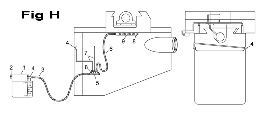 Fig-2 Diagram and Parts List for 698062  Jet Mill