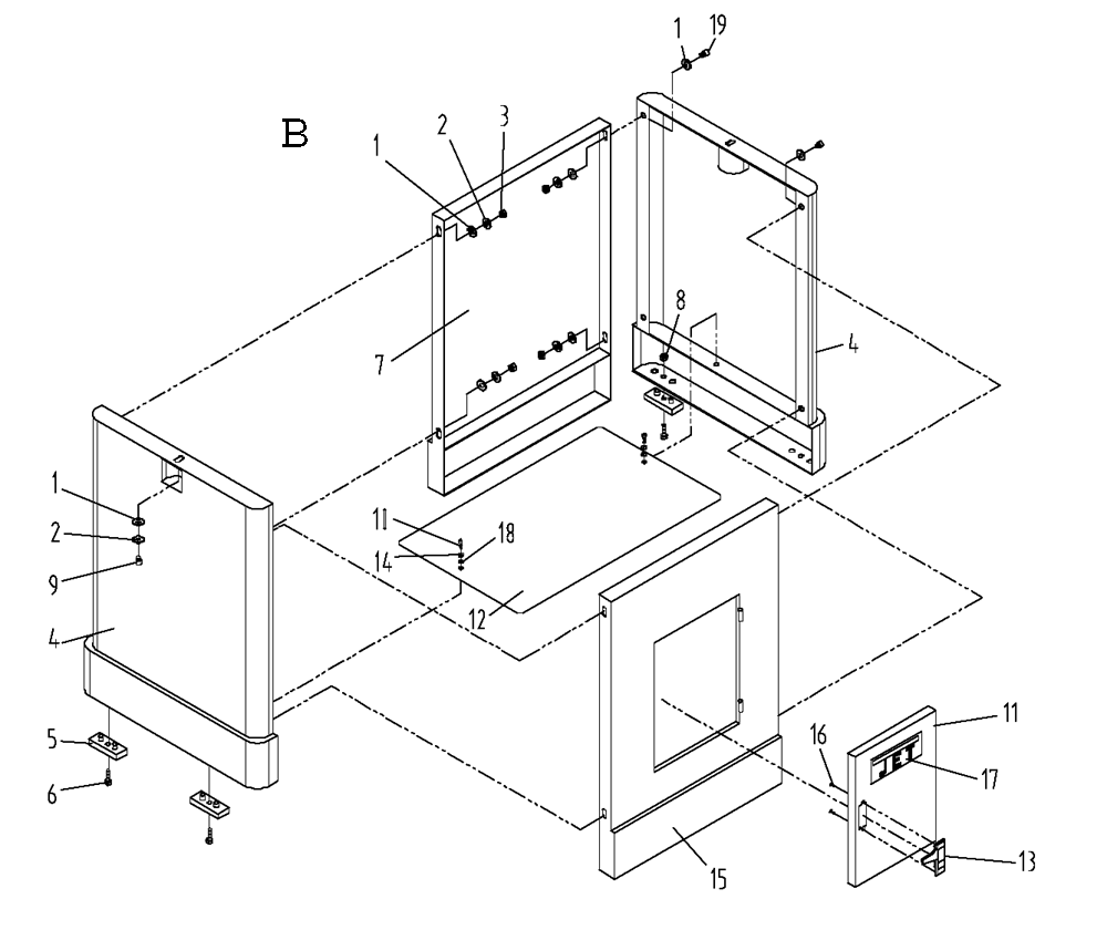 Fig-2 Diagram and Parts List for 708447  Jet Sander Grinder