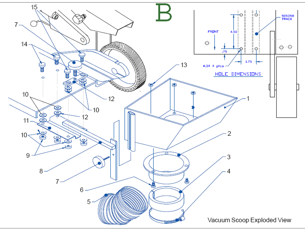 Fig-2 Diagram and Parts List for 577001  Jet Sander Grinder
