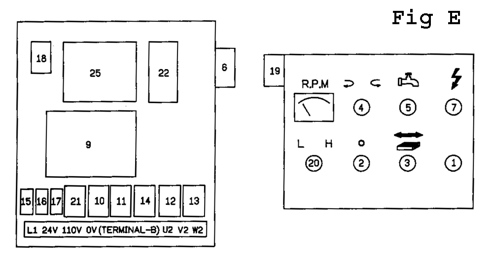 Fig-2 Diagram and Parts List for JTM-1050EVS 691231 Jet Mill