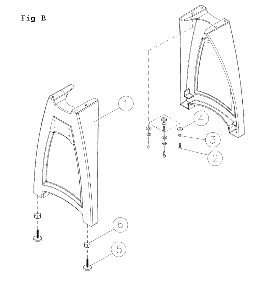 Fig-2 Diagram and Parts List for JWL-1440VS 719400 Jet Lathe