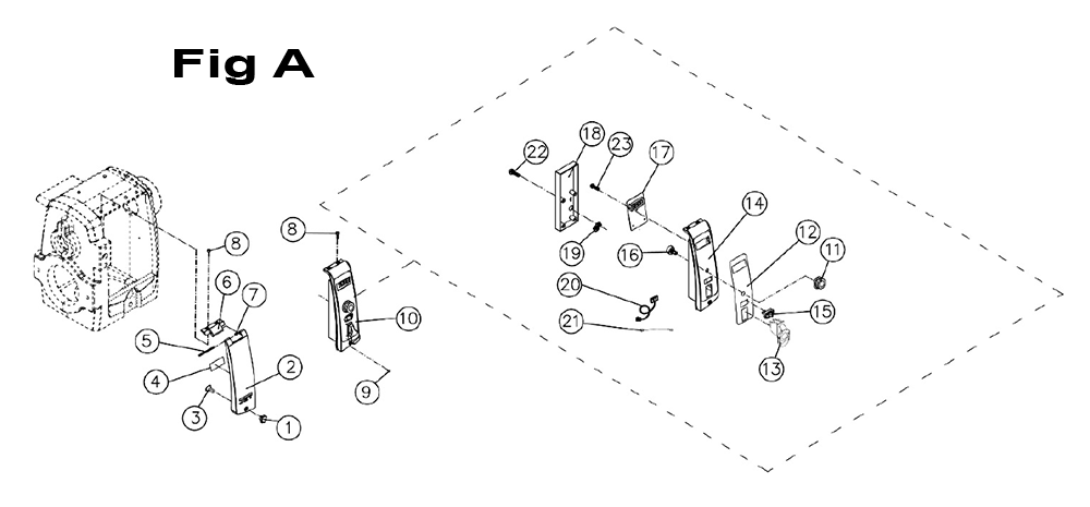 Fig-1 Diagram and Parts List for 719600  Jet Lathe