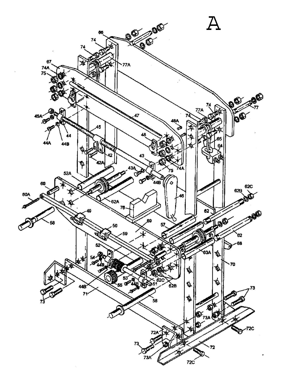 Fig-1 Diagram and Parts List for 331431  Jet Brake & Press