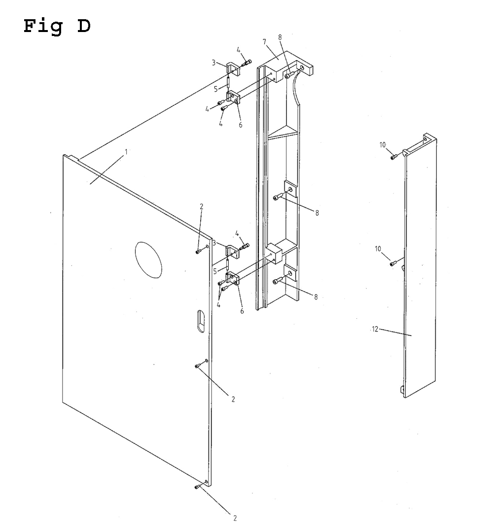 Fig-4 Diagram and Parts List for GH-26120ZH 321892 Jet Lathe