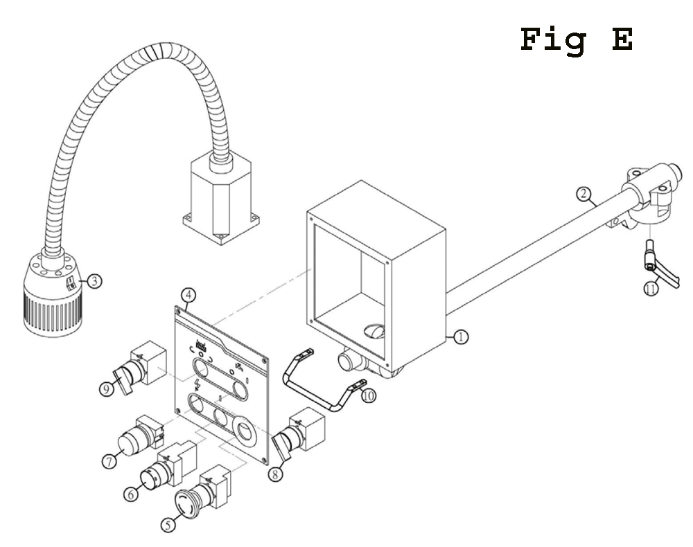 Fig-5 Diagram and Parts List for ETM-949  Jet Mill