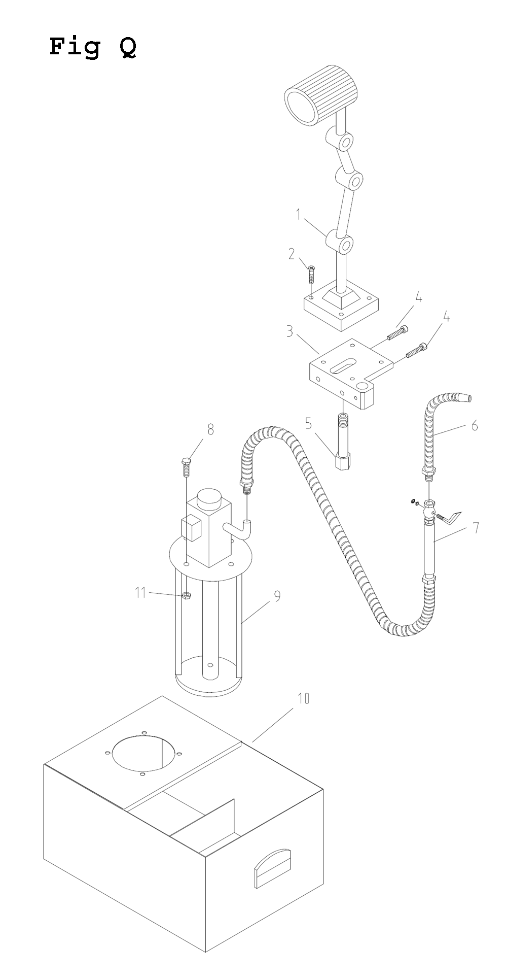 Fig-17 Diagram and Parts List for GH-1340W-1 321126 Jet Lathe