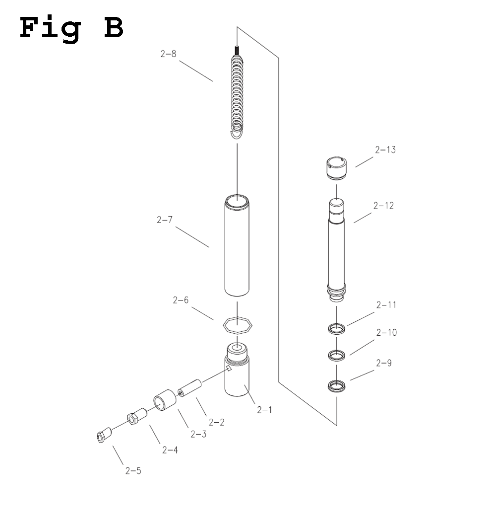 Fig-2 Diagram and Parts List for BRK-4T 680014 Jet Miscellaneous