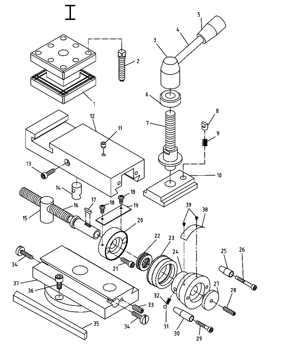 Fig-9 Diagram and Parts List for 321142  Jet Lathe