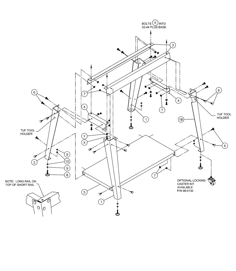 Fig-4 Diagram and Parts List for 649005K  Jet Sander Grinder