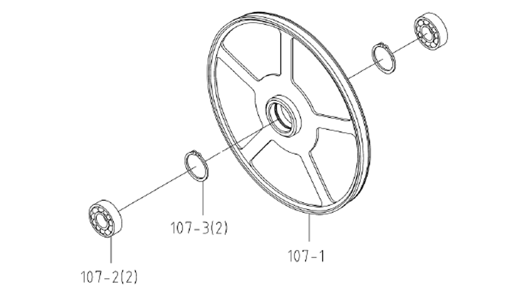 Fig-5 Diagram and Parts List for 414486  Jet Table Saw