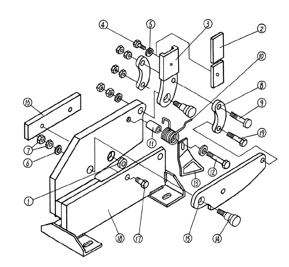 Fig-0 Diagram and Parts List for 755108K  Jet Nibbler & Shears