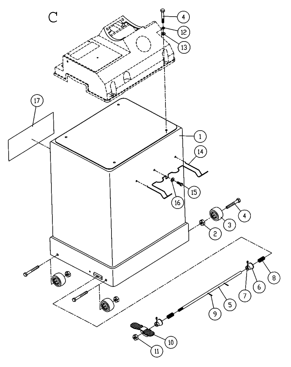 Fig-3 Diagram and Parts List for 708597K  Jet Sander Grinder