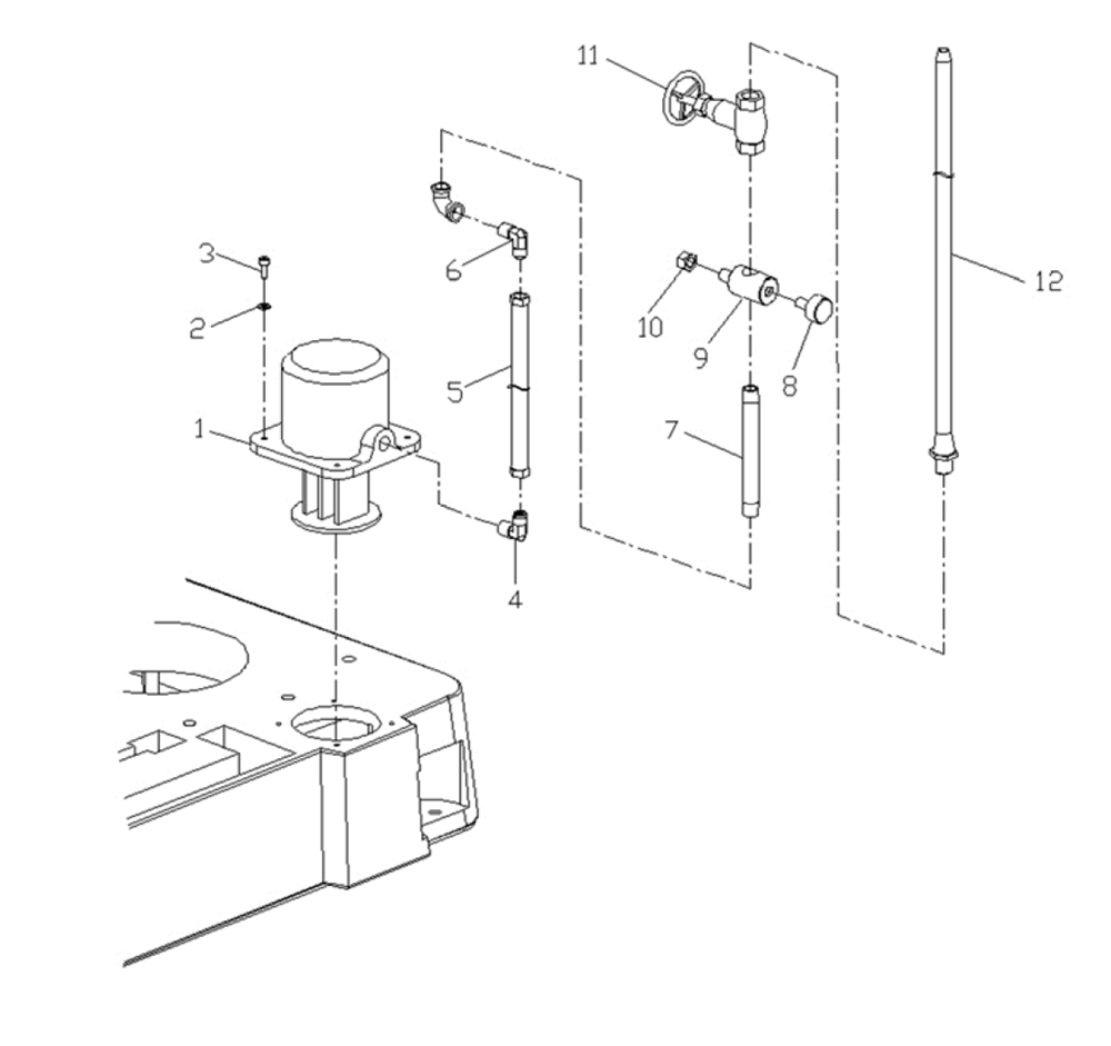 Fig-0 Diagram and Parts List for J-720R 320033 Jet Drill Press