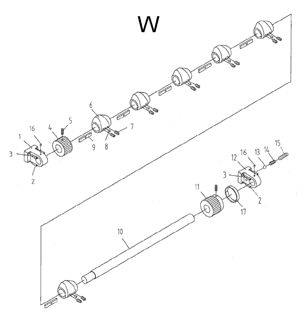 Fig-23 Diagram and Parts List for 321860  Jet Lathe