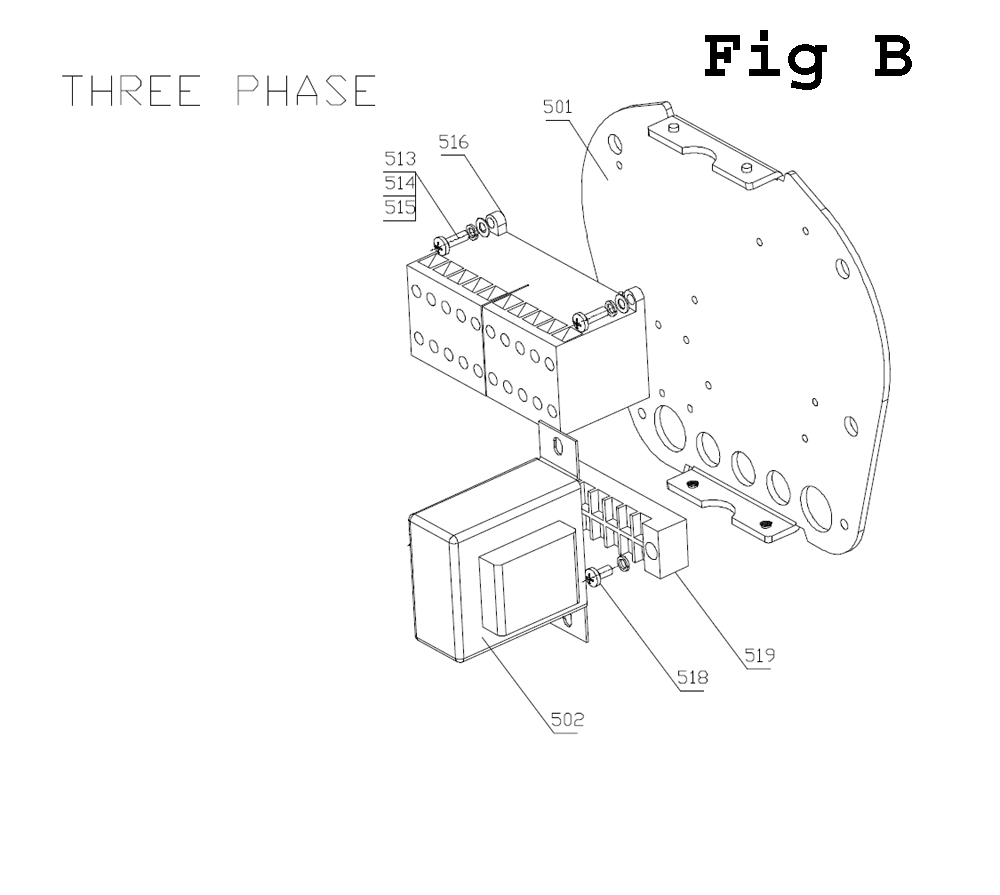 Fig-2 Diagram and Parts List for 3ET-3C 262630 Jet Hand Truck & Dolly