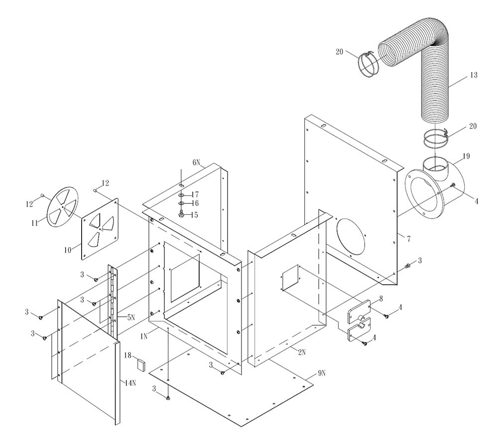 Fig-0 Diagram and Parts List for 737005  Jet Miscellaneous