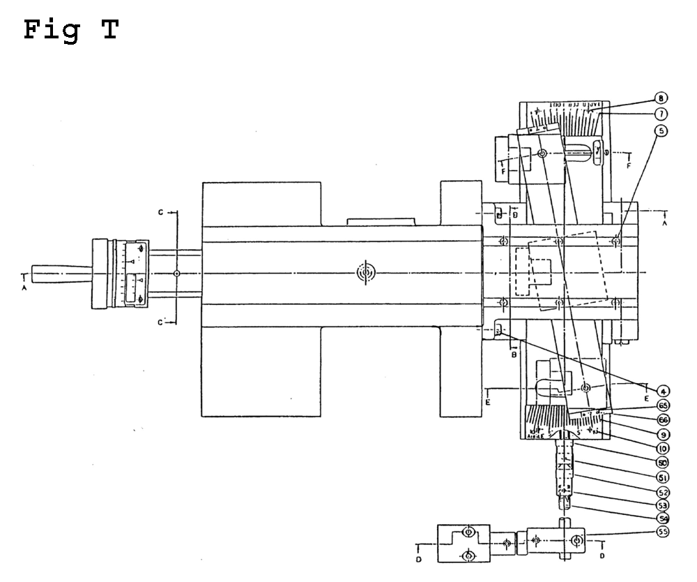 Fig-20 Diagram and Parts List for GH-1340W-1 321126 Jet Lathe