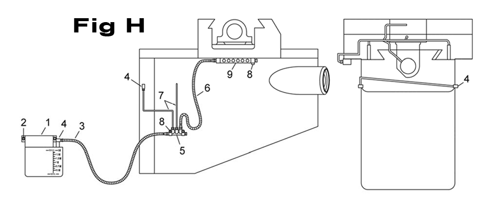 Fig-5 Diagram and Parts List for 698113  Jet Mill