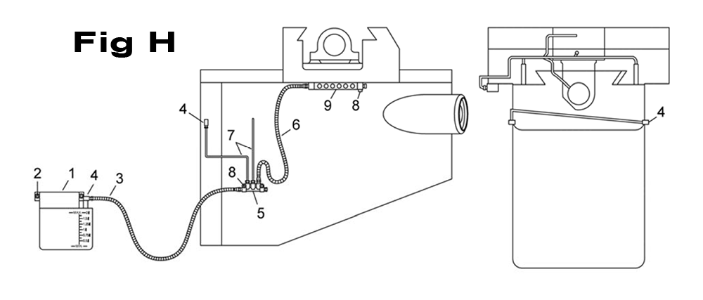 Fig-3 Diagram and Parts List for 698060  Jet Mill