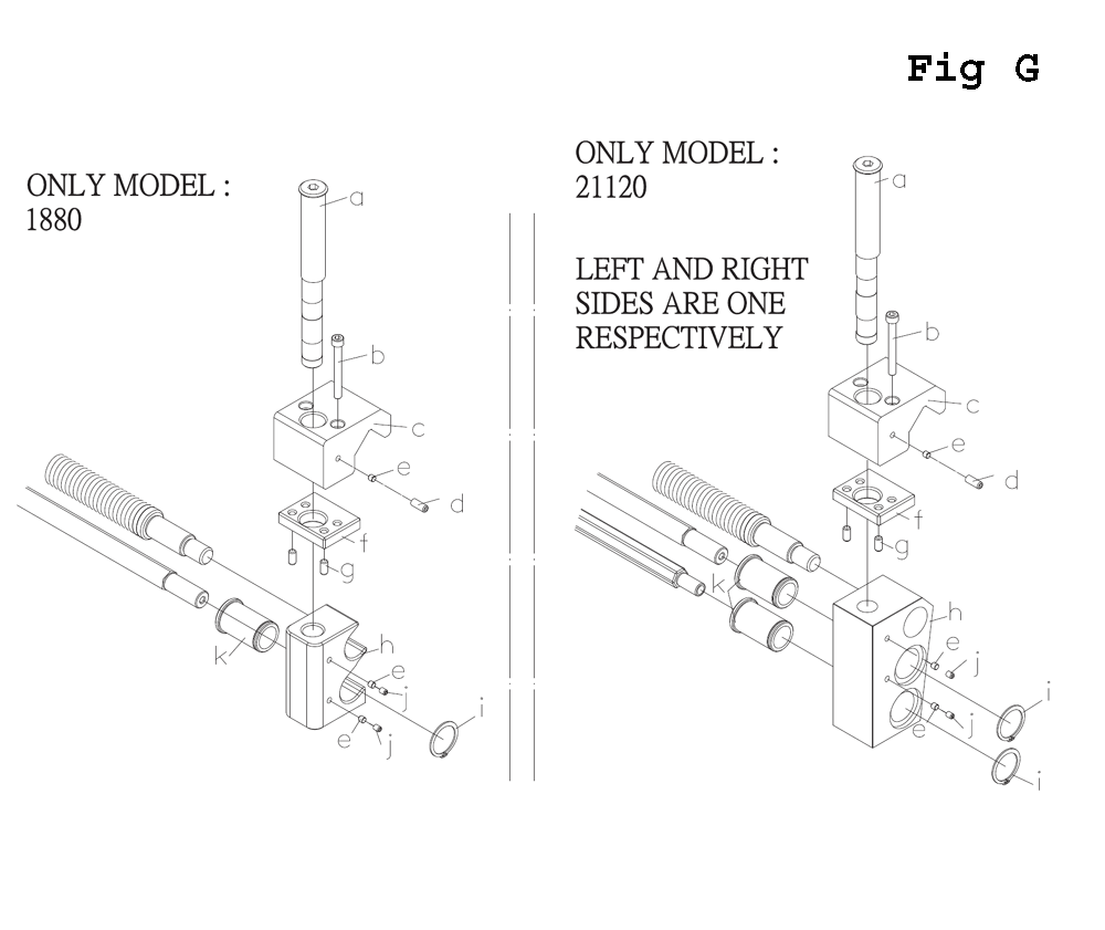 Fig-14 Diagram and Parts List for EGH-1880 892606 Jet Lathe