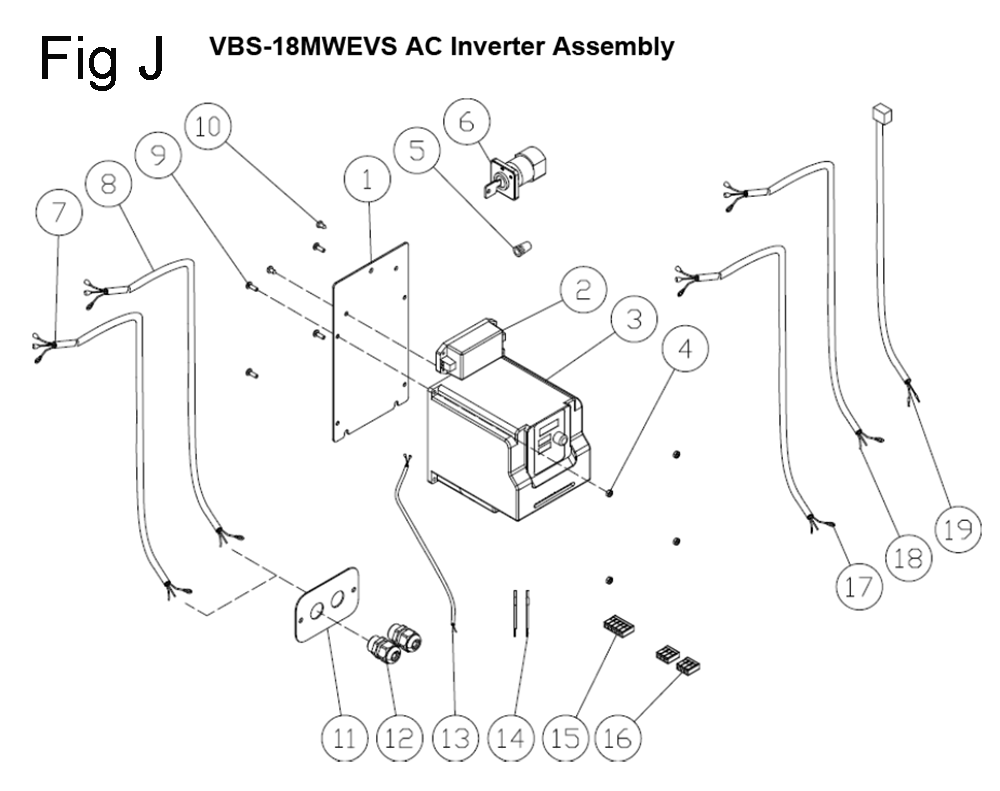 Fig-11 Diagram and Parts List for 414428  Jet Table Saw