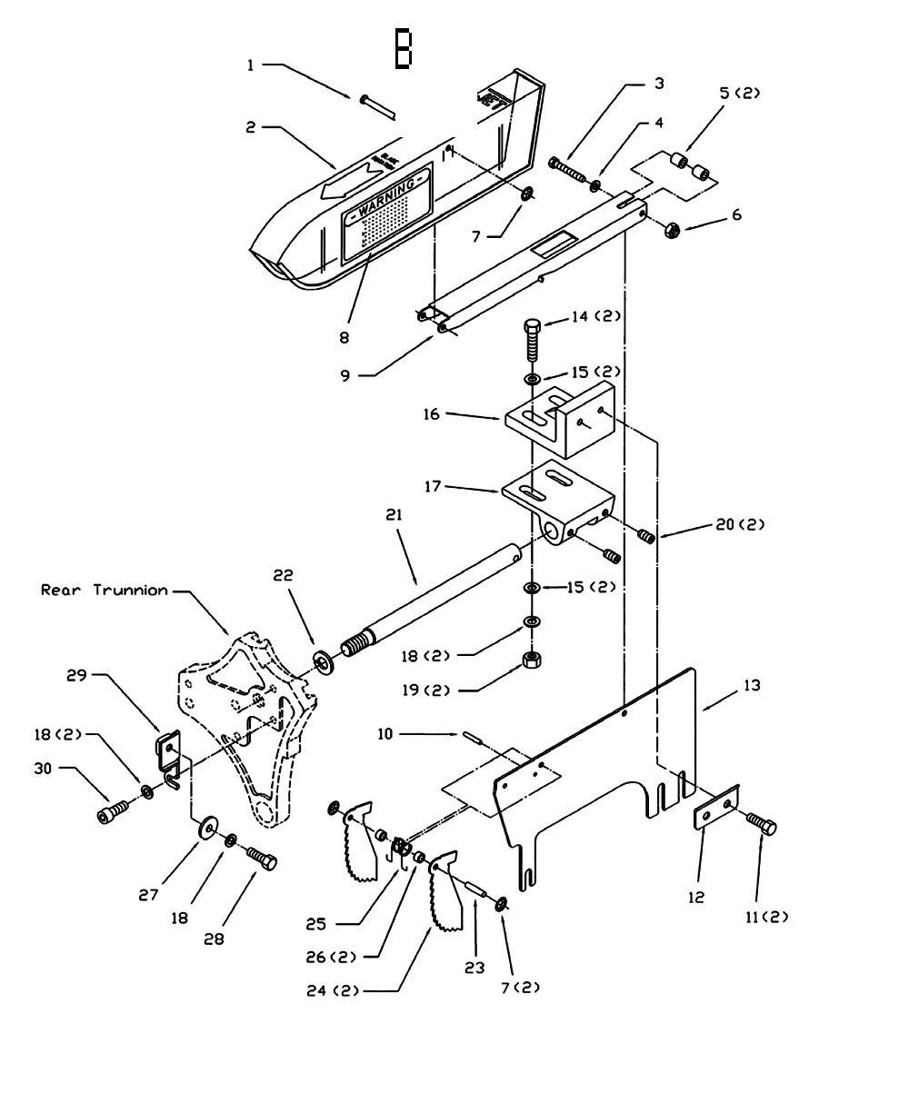 Fig-1 Diagram and Parts List for 708663PK  Jet Table Saw