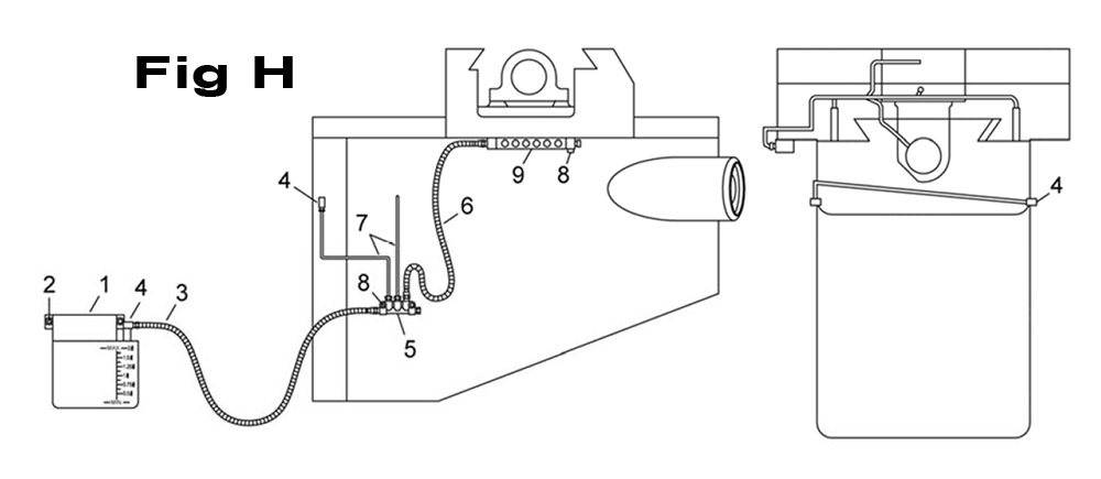 Fig-5 Diagram and Parts List for 698152  Jet Mill